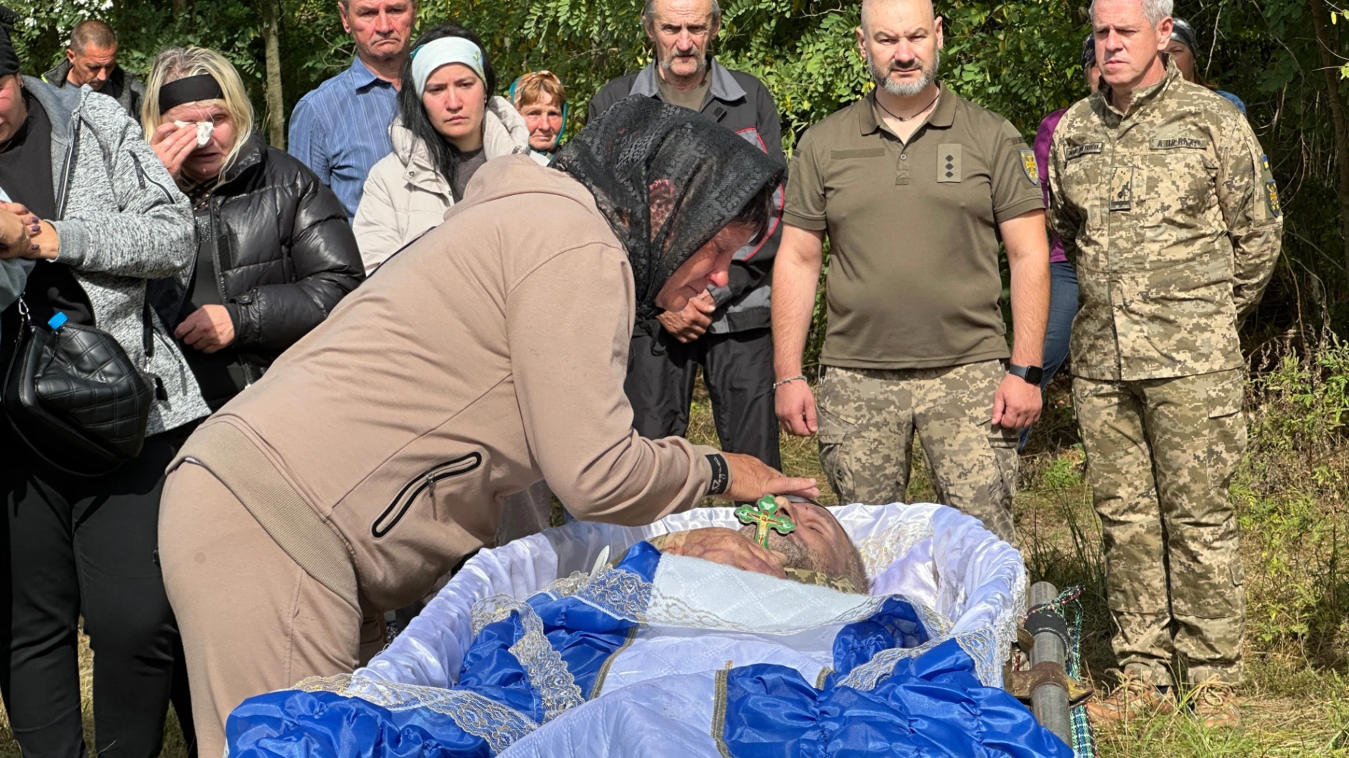 У Куковичах провели в останню земну дорогу захисника Віктора Голумбієвського