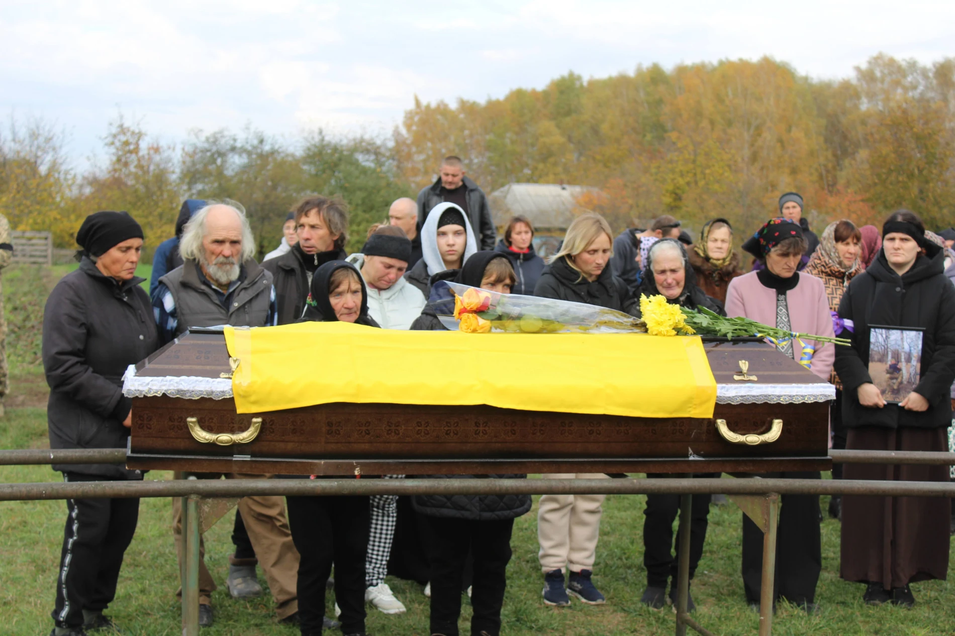 У Семенівці попрощалися з Юрієм Смущенком, який понад півтора року вважався зниклим безвісти