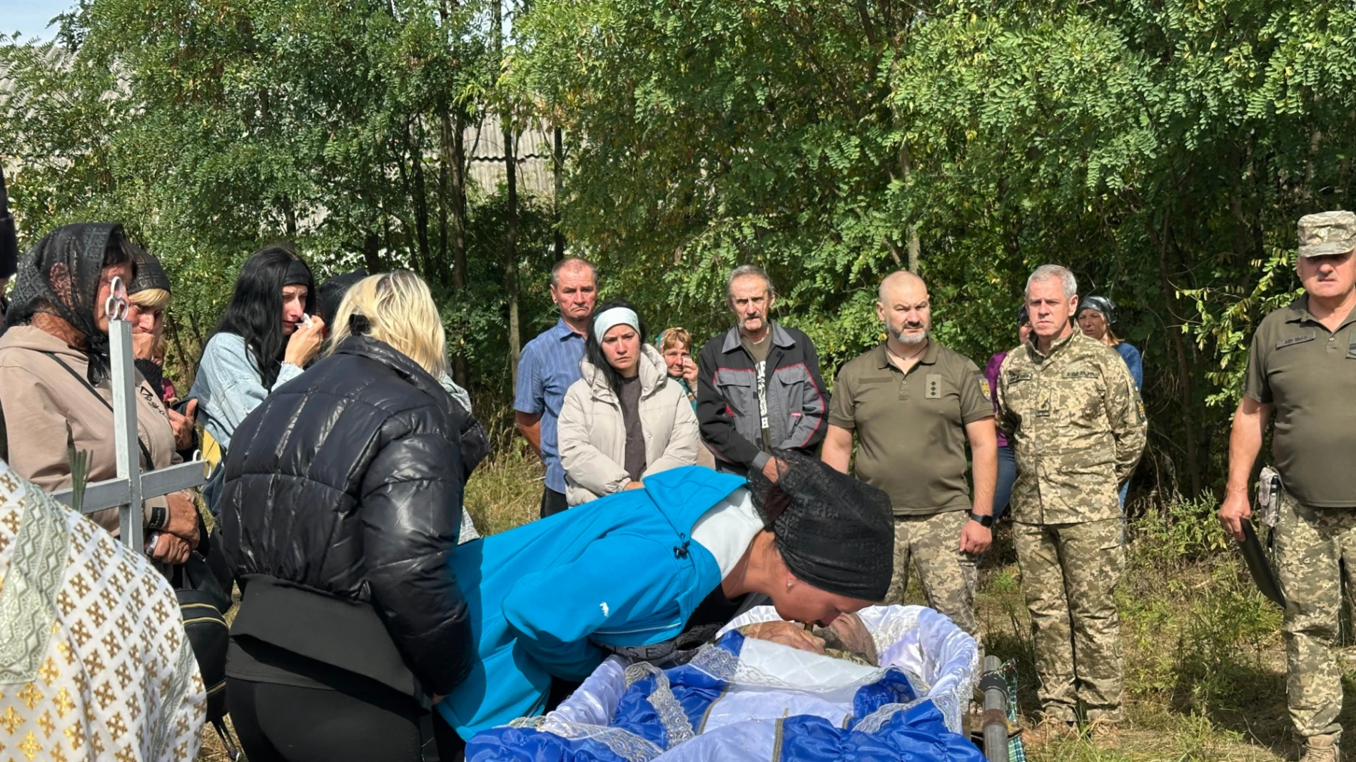 У Куковичах провели в останню земну дорогу захисника Віктора Голумбієвського