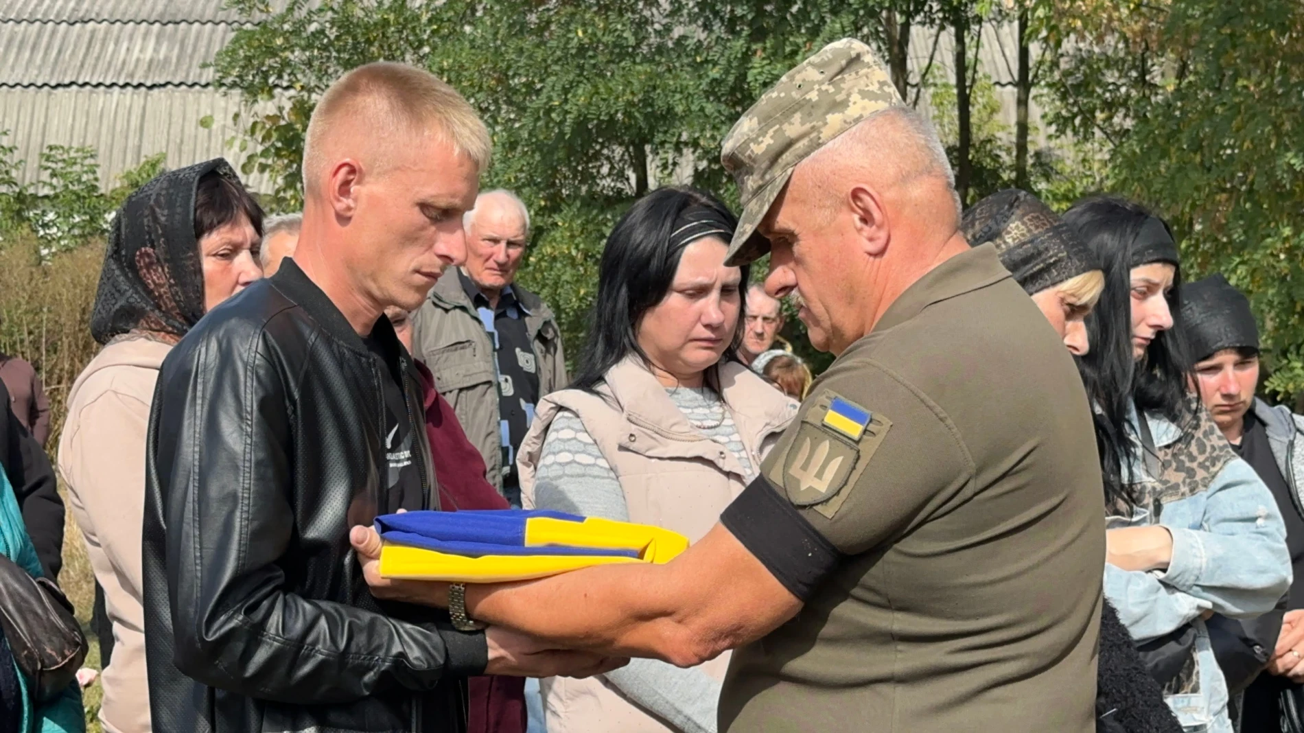 У Куковичах провели в останню земну дорогу захисника Віктора Голумбієвського