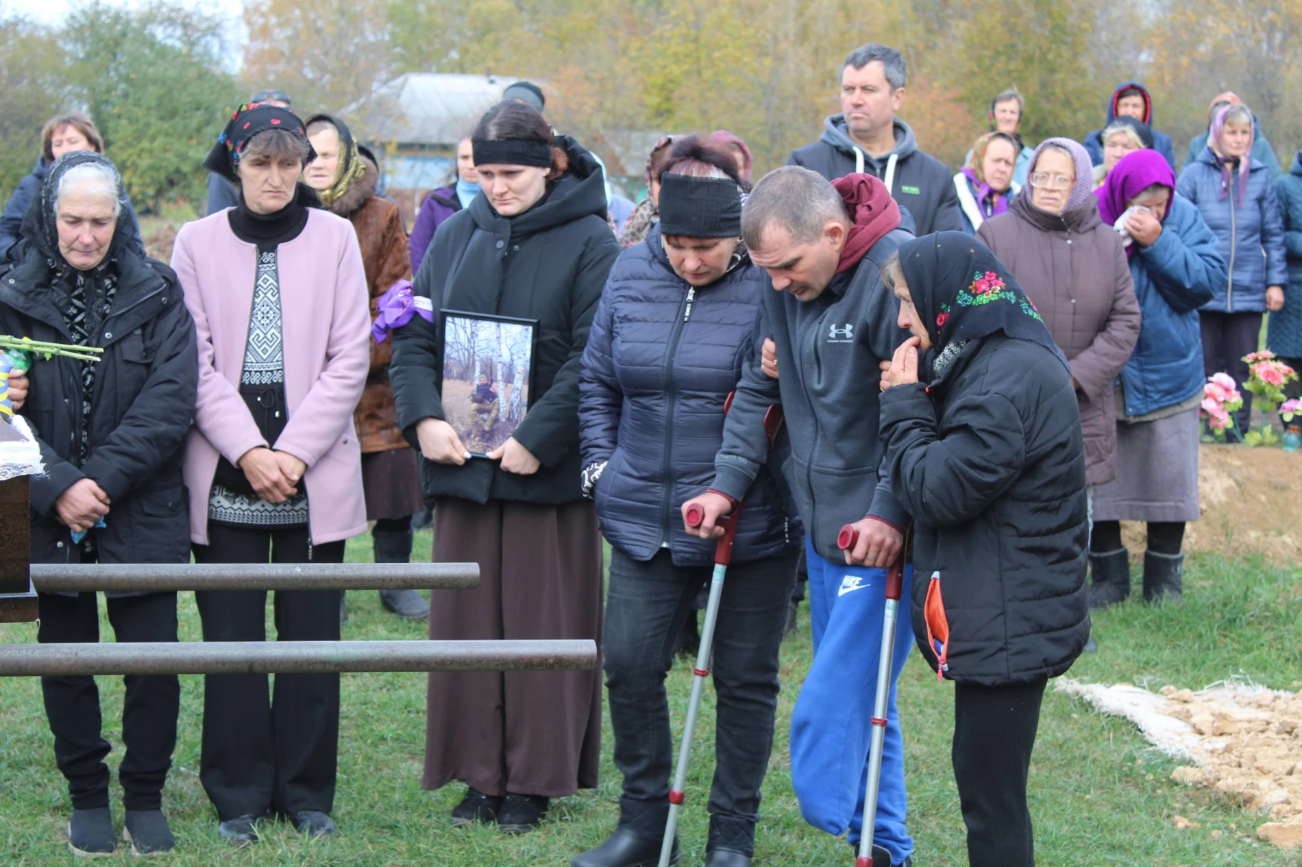 У Семенівці попрощалися з Юрієм Смущенком, який понад півтора року вважався зниклим безвісти