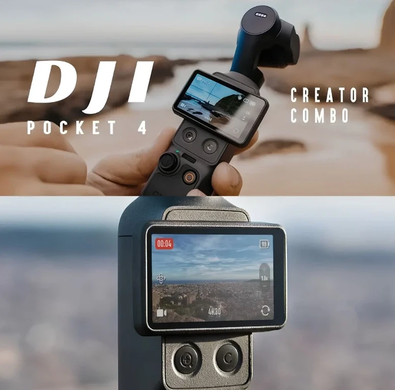DJI Osmo Pocket 4: відмінності Standard Kit та Creator Combo
