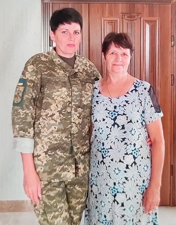 Тетяна Соколовська з мамою