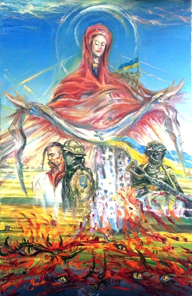 Написали цей образ так, як уявляють та бачать. Бо ж хто як не вони знають і відчувають справжні реалії захисту нашої рідної землі
