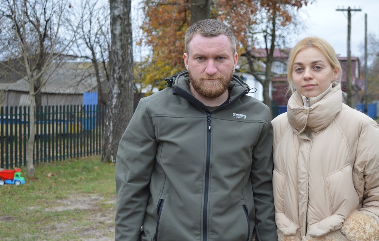 Андрій та Олена Тураси, котрі повернулися з російського полону