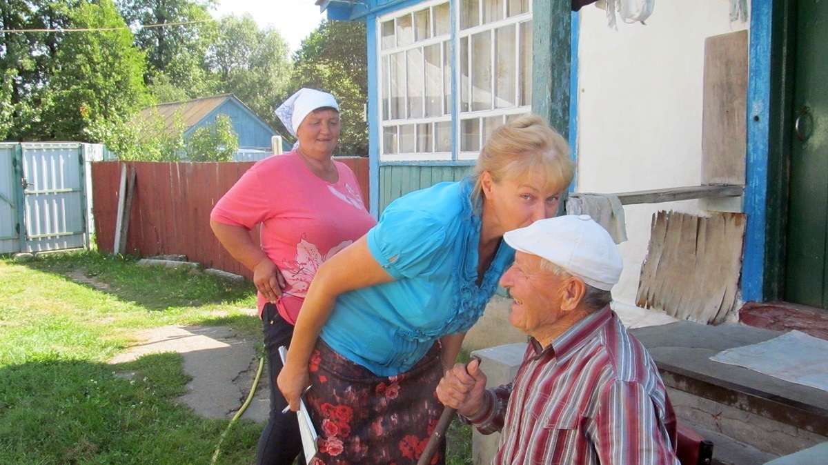 Коли відвідини соціальних робітників стають святом