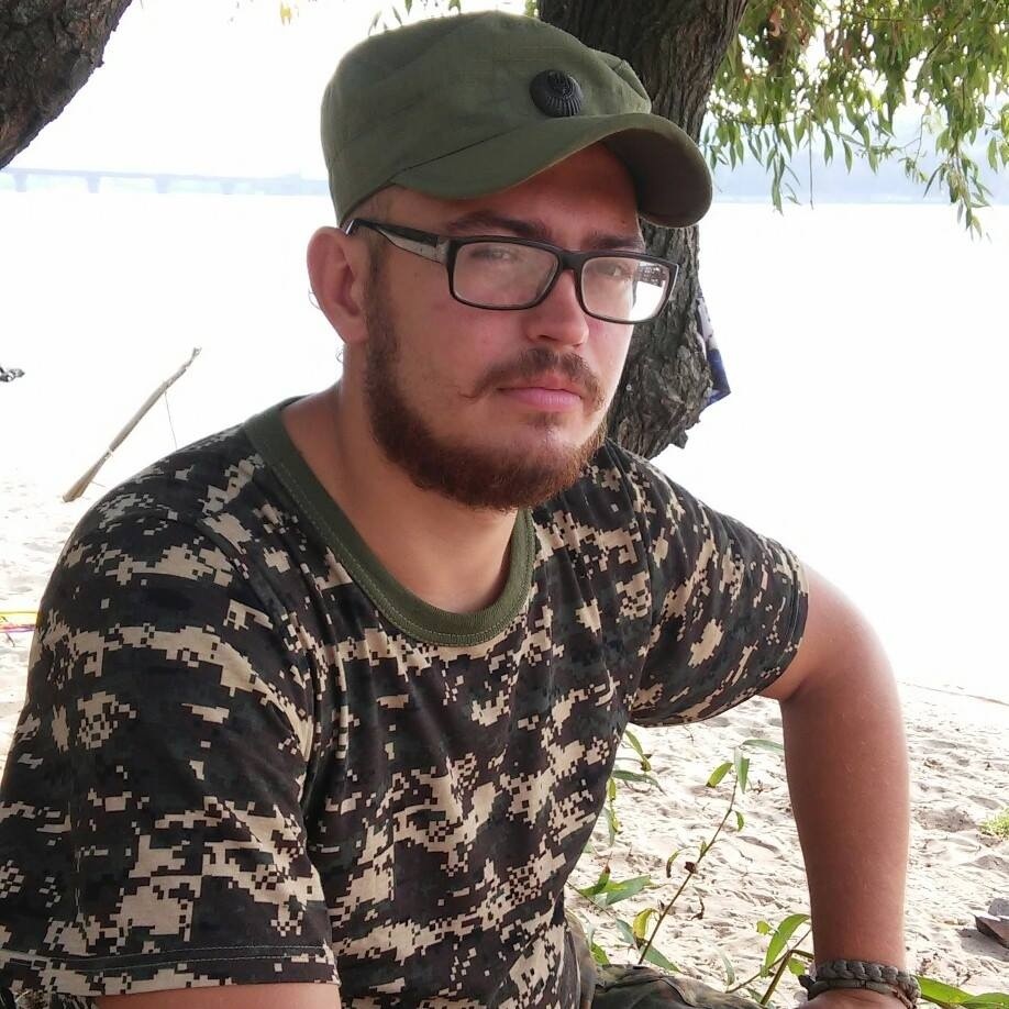 Назар Розлуцький під час служби