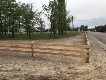 Тут почали облаштовувати зелену зону