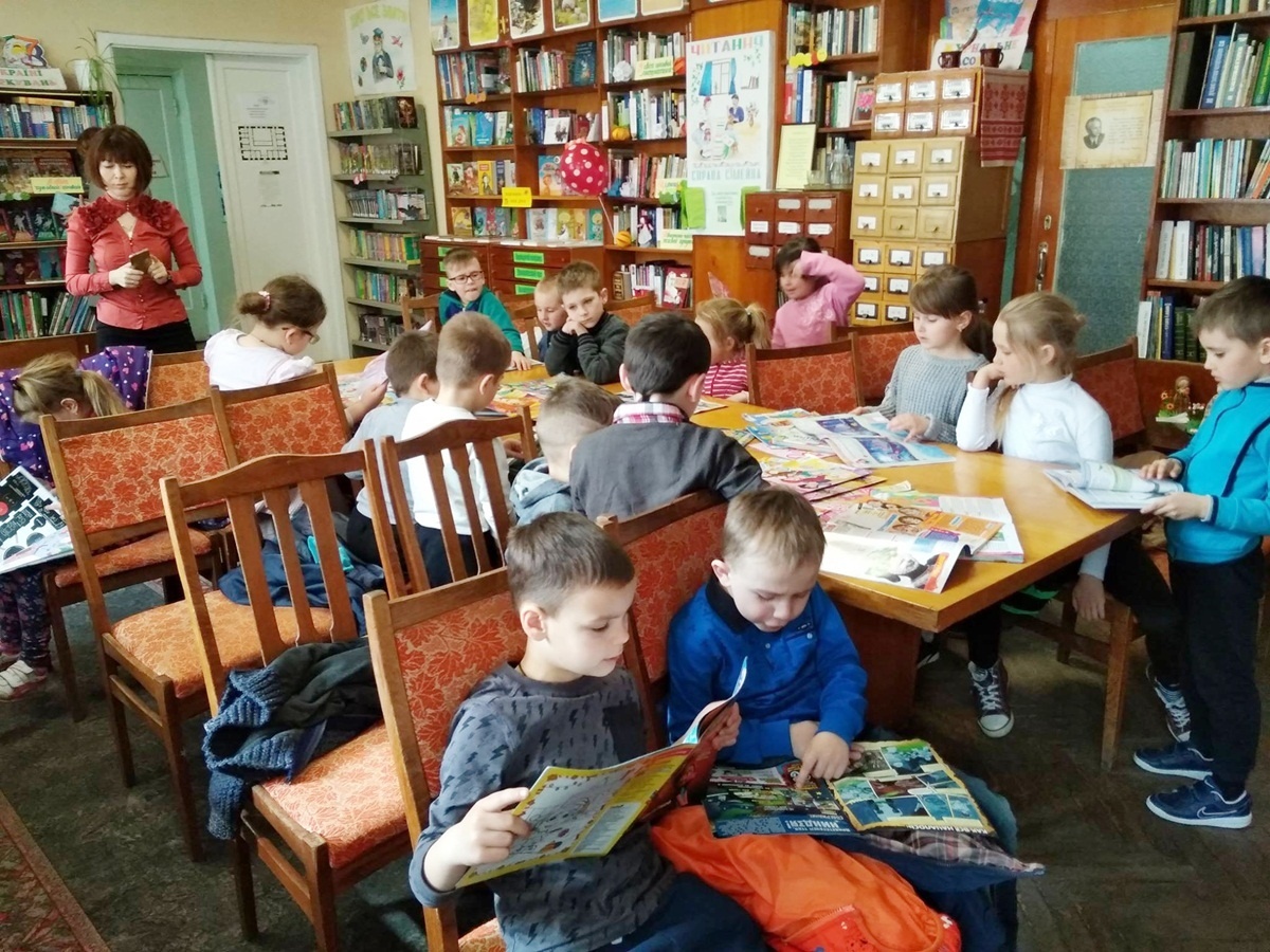 Певно, і діти вже скучили за бібліотекою