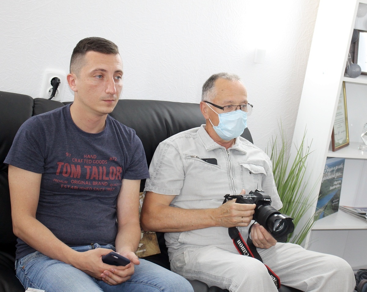 Чернігівські журналісти Андрій Тіток та Владислав Савенок