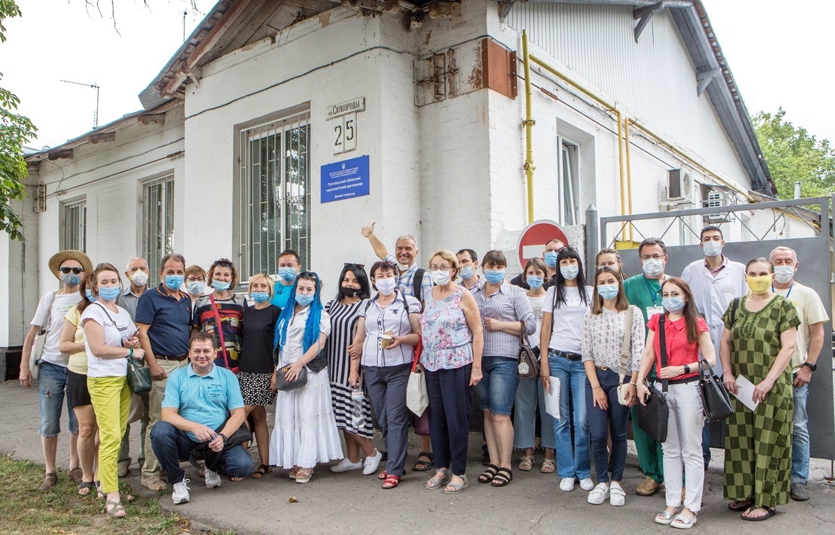 Пресвізит до Полтави відбувся за ініціативи Міжнародного благодійного фонду «Альянс громадського здоров’я»