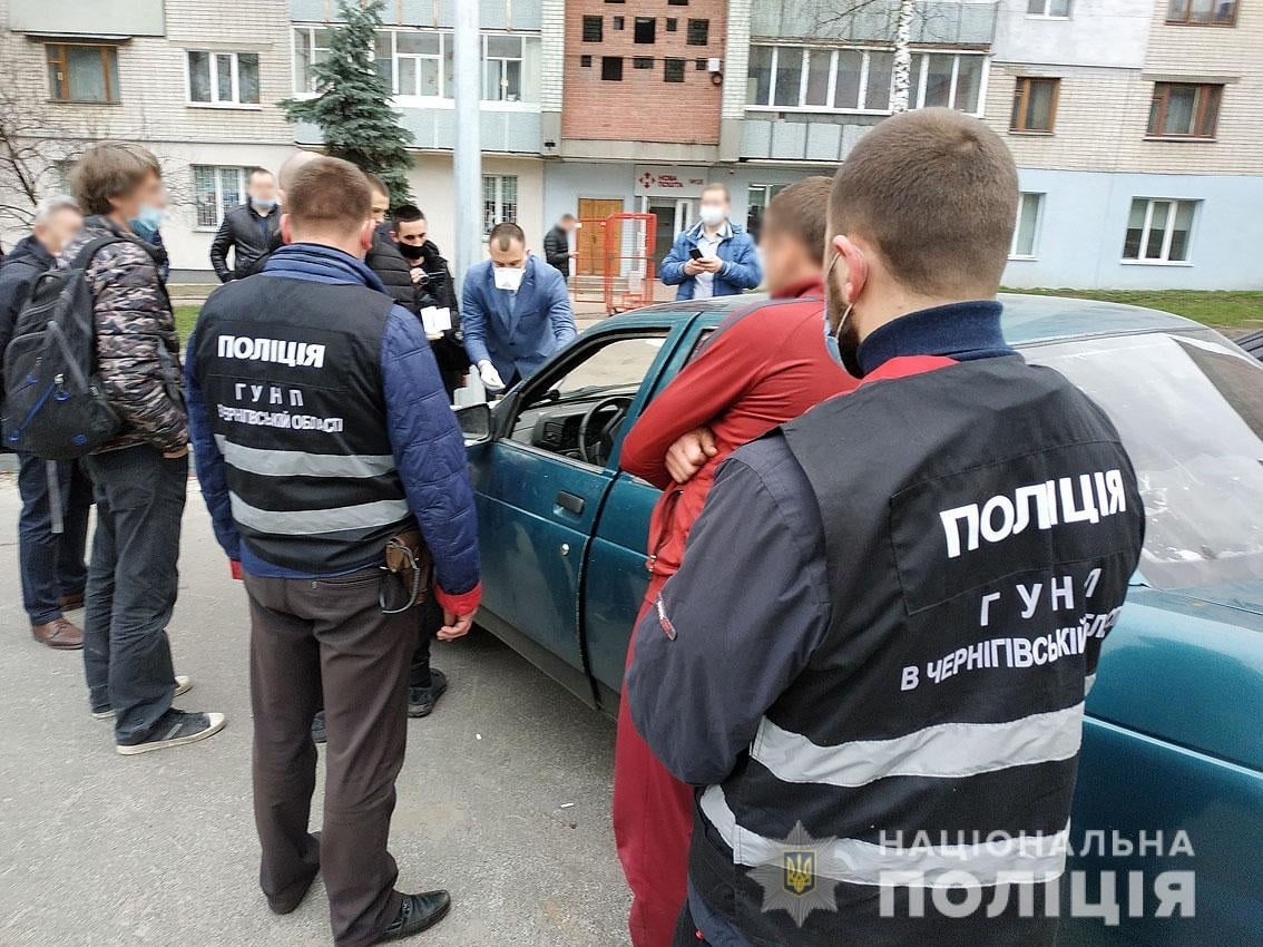 Під час затримання грабіжників