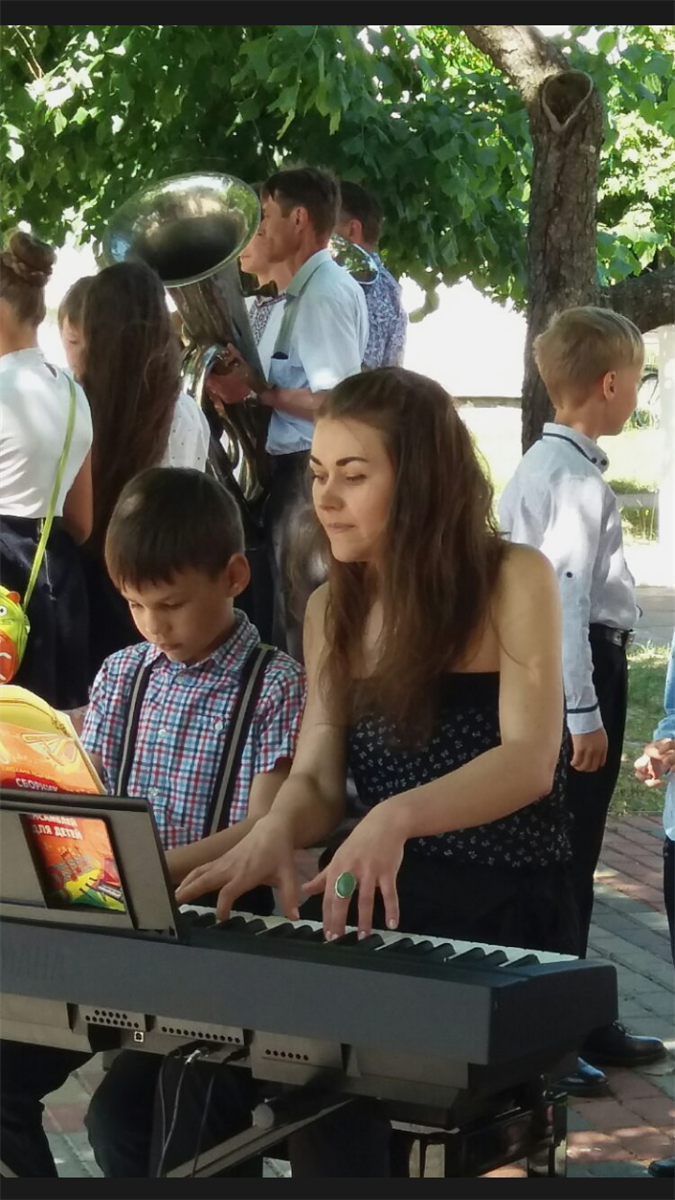 Жива музика в Корюківці в День Нехзалежності