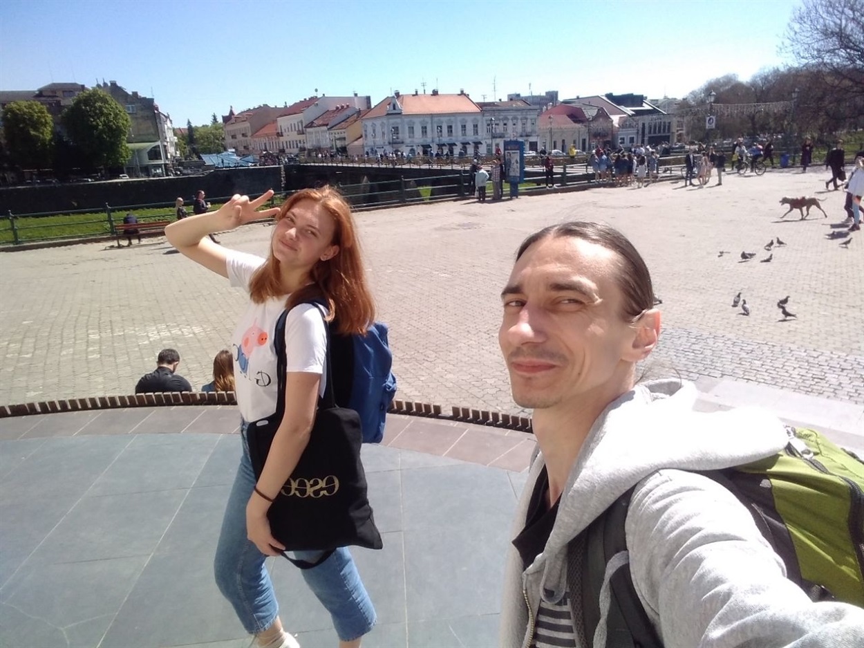 На вулицях Ужгорода