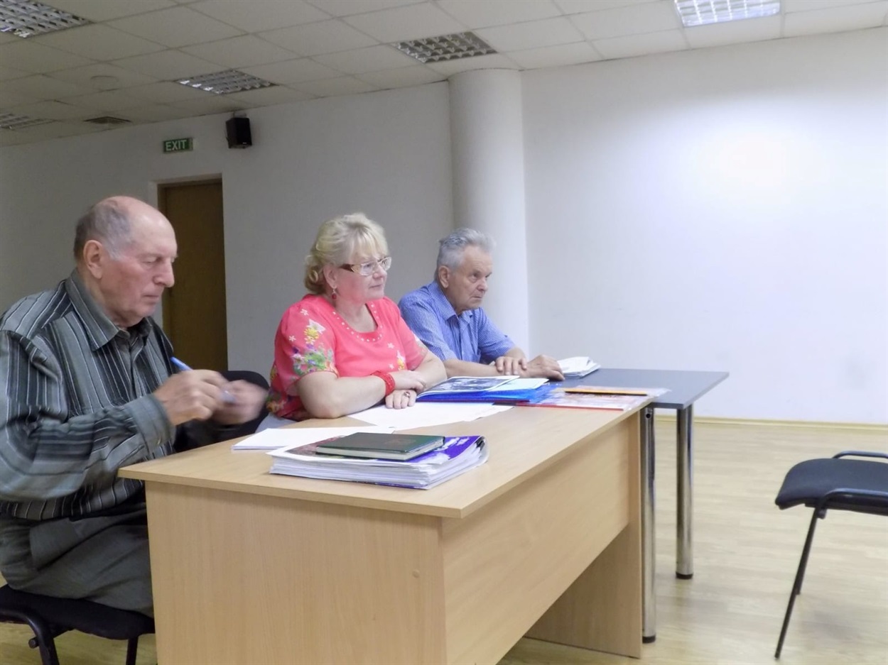 Ольга Сирова на земляцькому зібранні