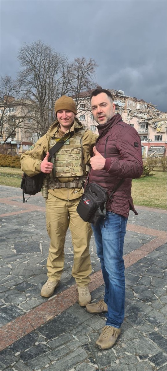 Іван Ващенко з радником президента Олексієм Арестовичем