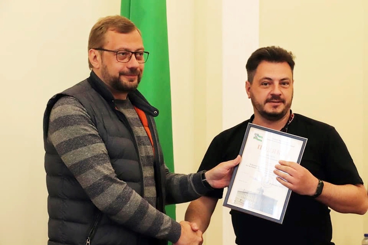 Заслужена нагорода редактору Сусіди.City та волонтеру Олексію Прищепі