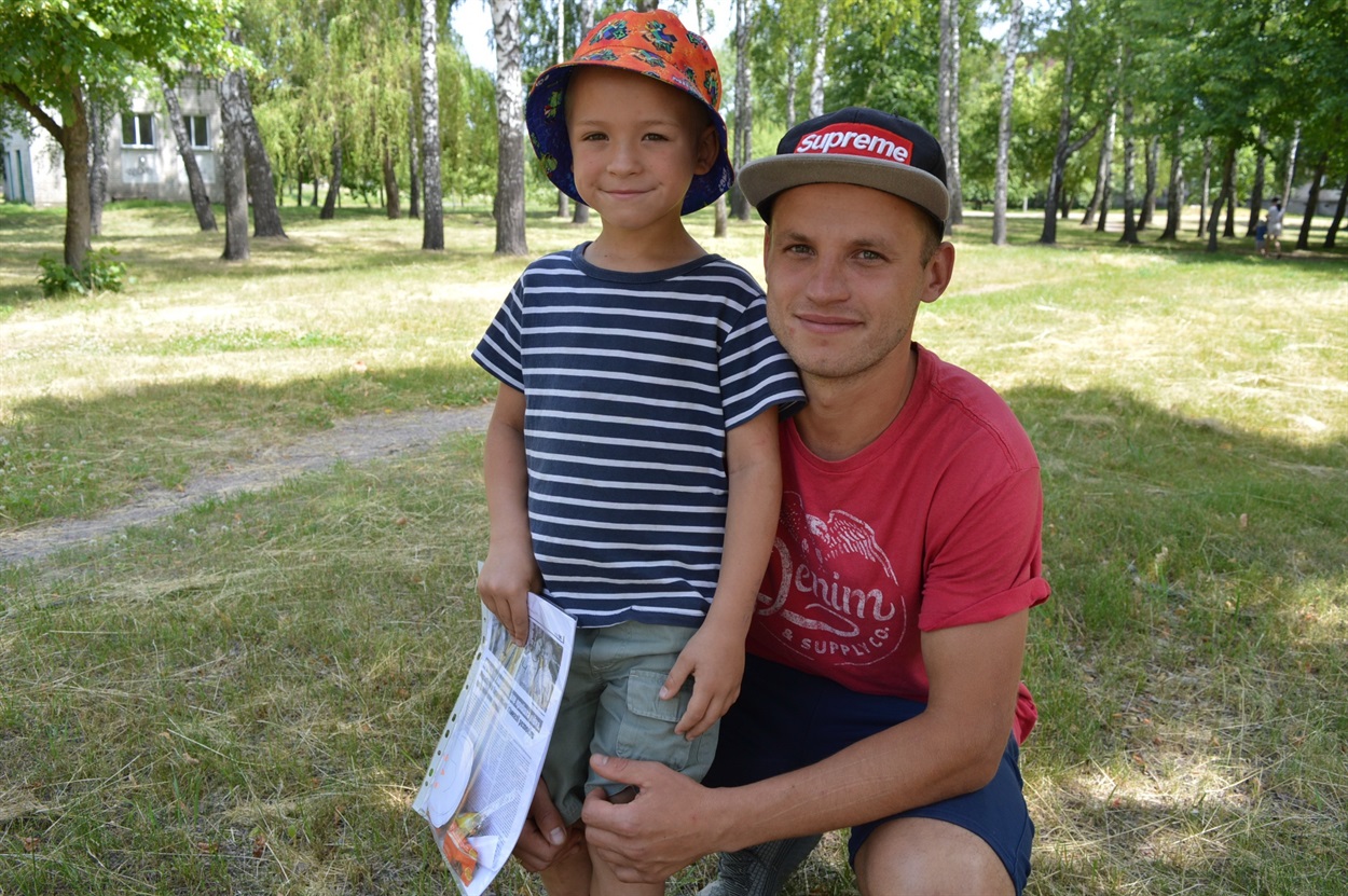 Руслан із старшим сином