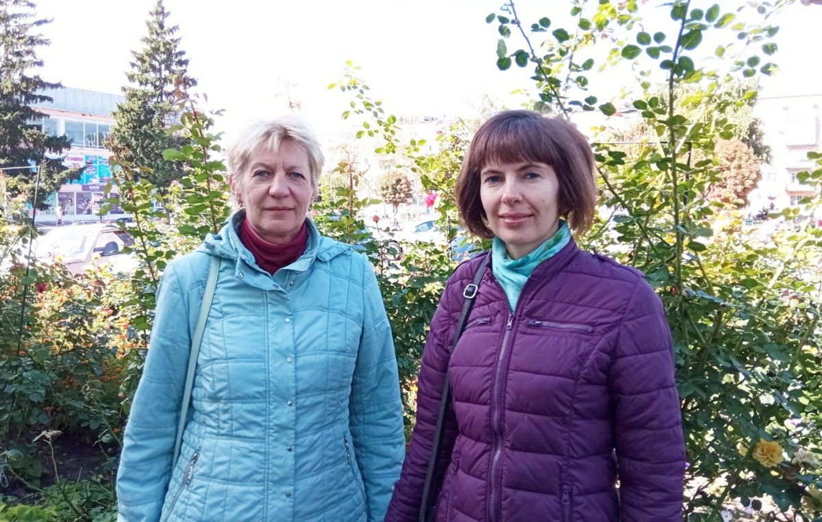 Олена Шепотько з донькою Юлією у мирному Харкові