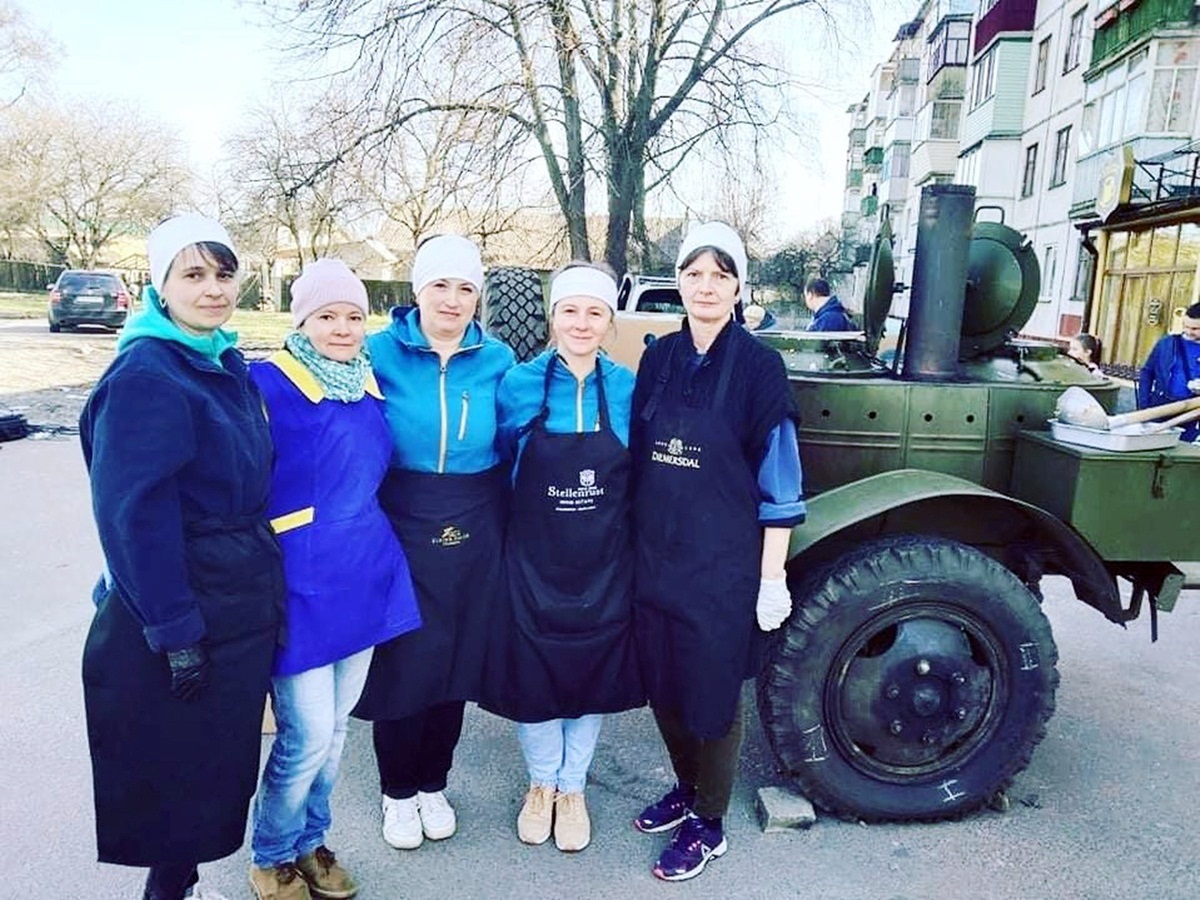 Польова кухня в Олександрівці. 16 квітня