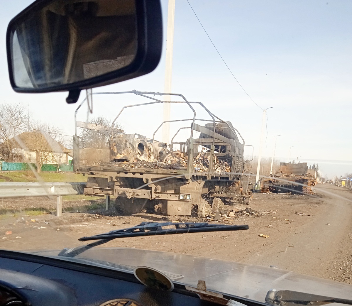 Розбита ворожа техніка у Великій Дорозі
