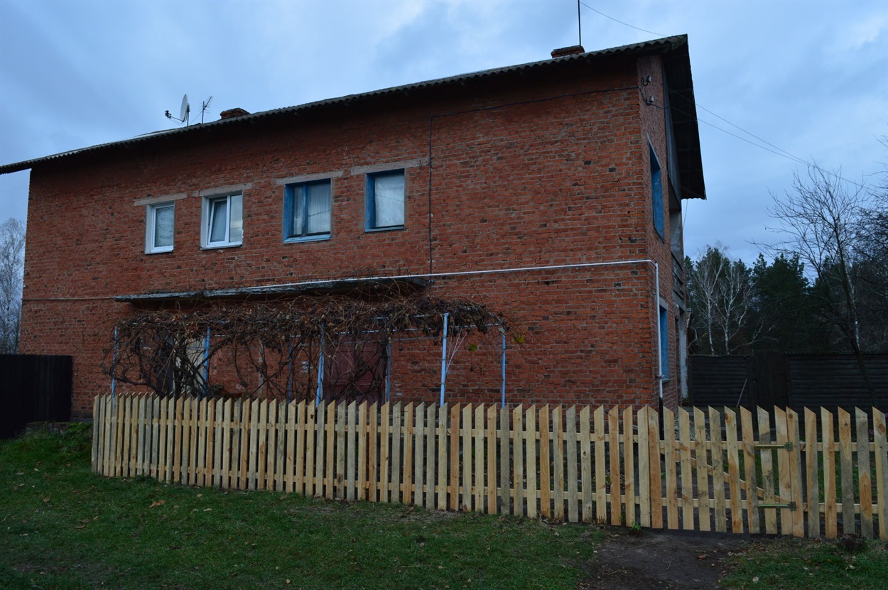 В одній з квартир тут живуть Мягкови