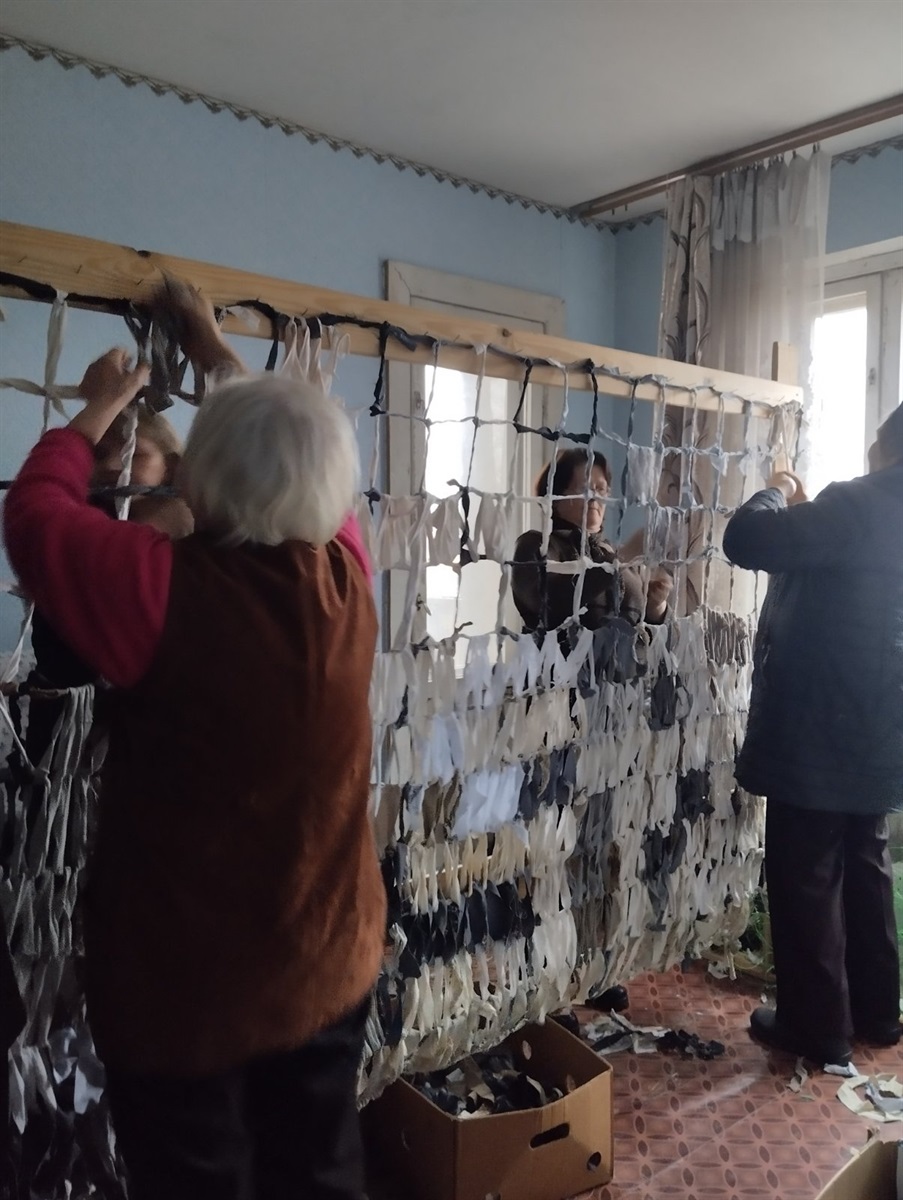 Чергова сітка скоро поїде на фронт