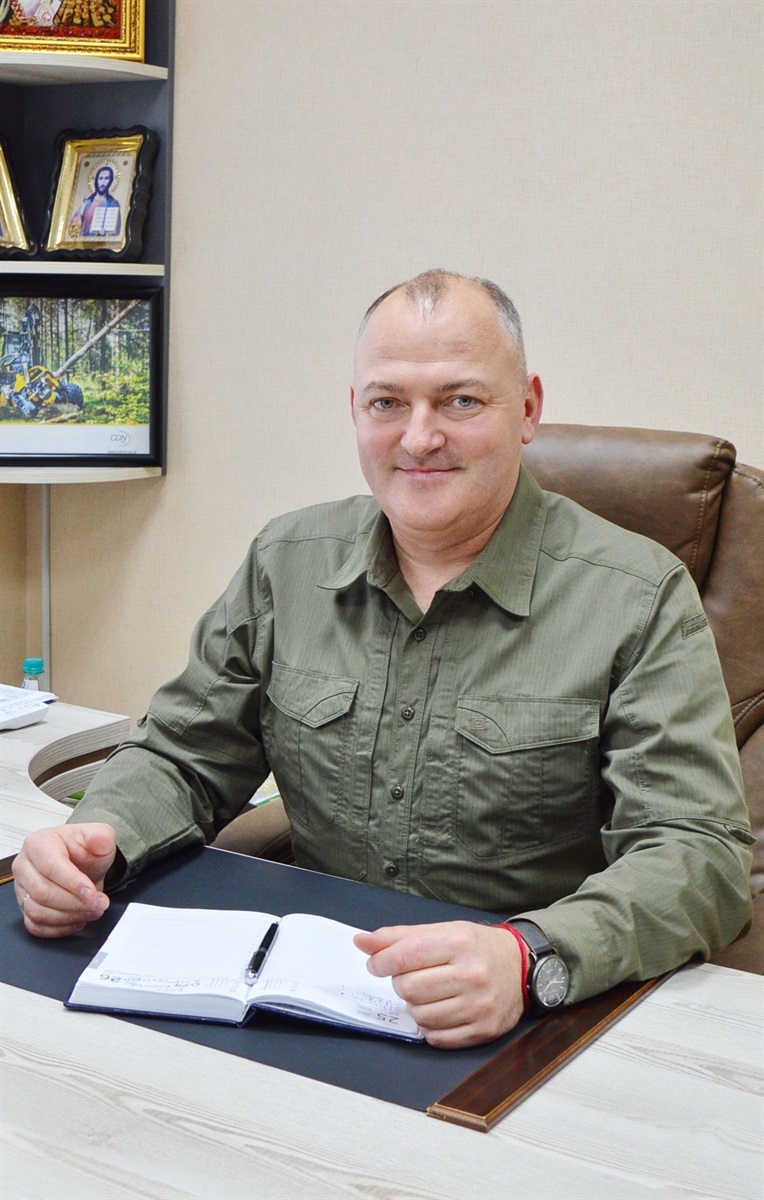 Директор РКСЛП «Корюківкаліс» Олександр Гриценко