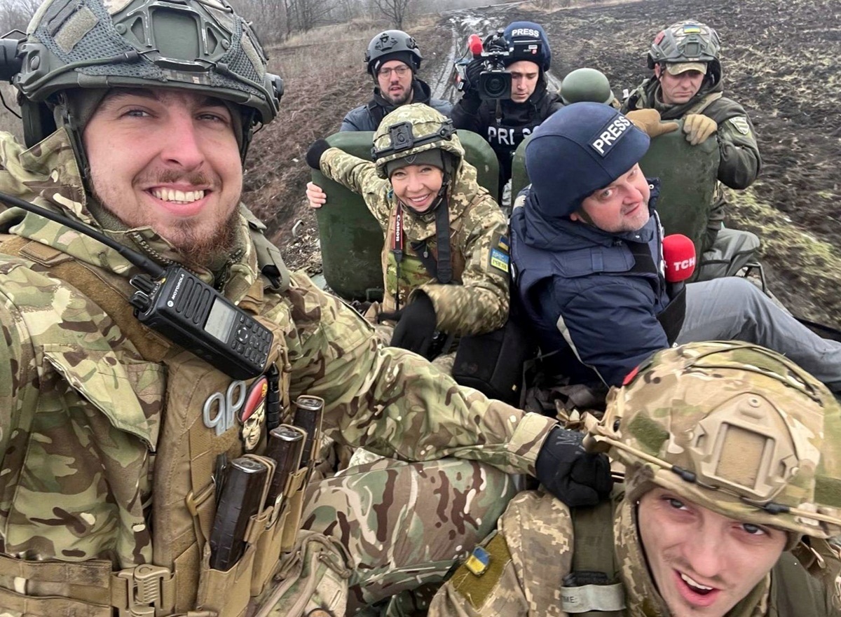 Медійники працюють на передовій