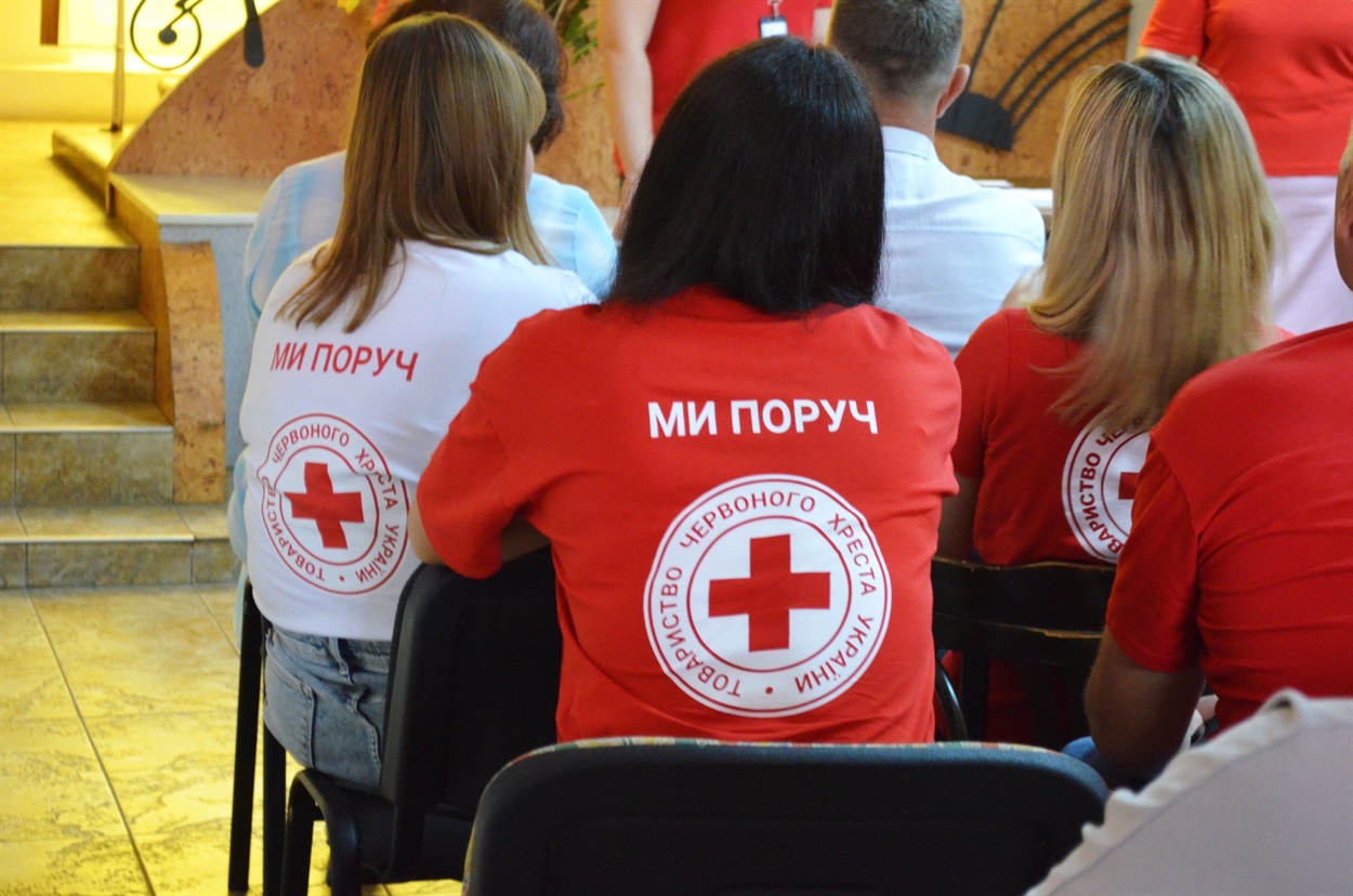Девіз Товариства Червоного Хреста України говорить сам за себе