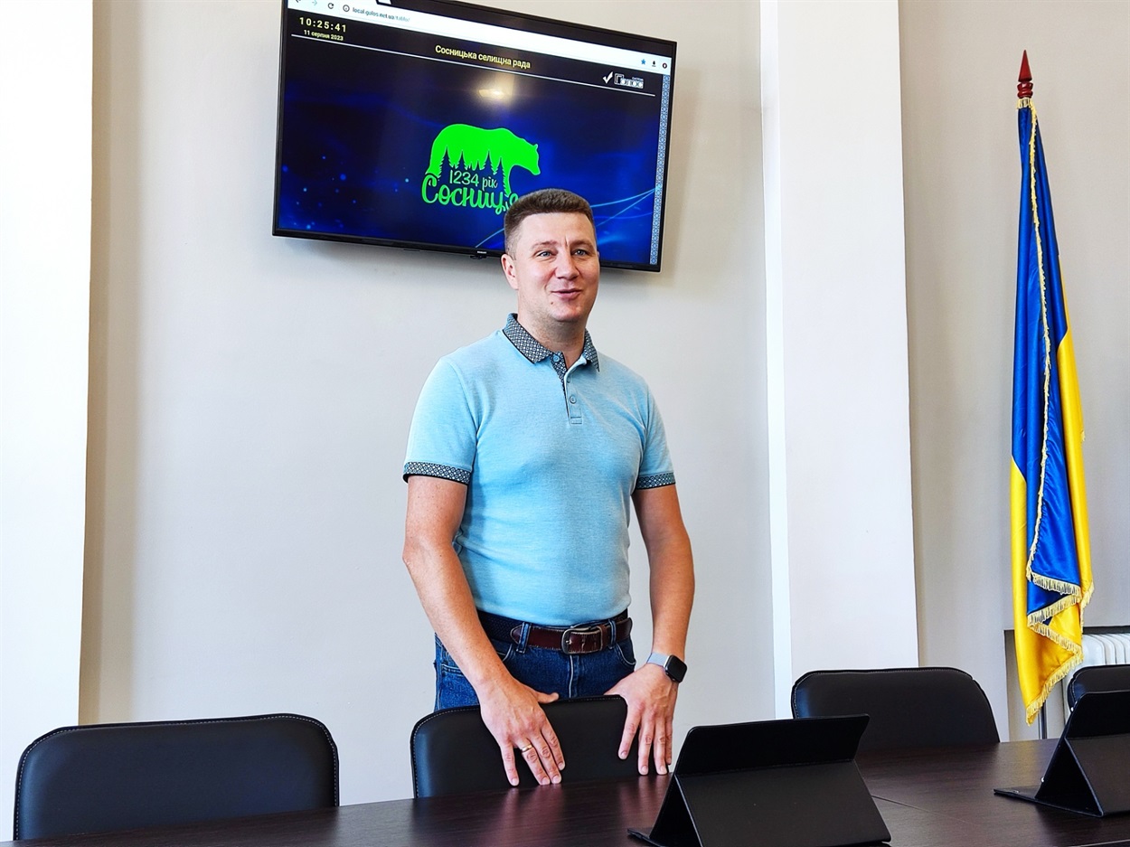 Андрій Портний, голова Сосницької селищної ради