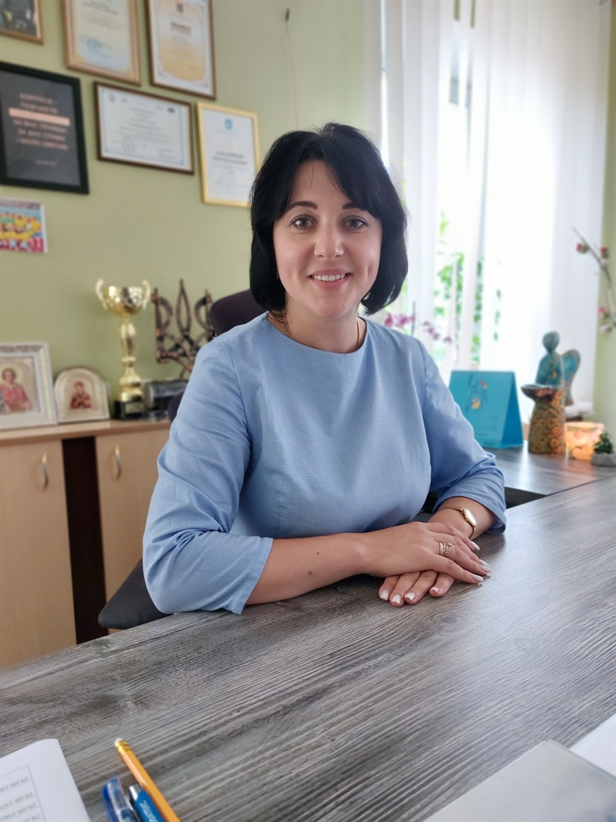 Голова Куликівської селищної громади Юлія Постернак. 