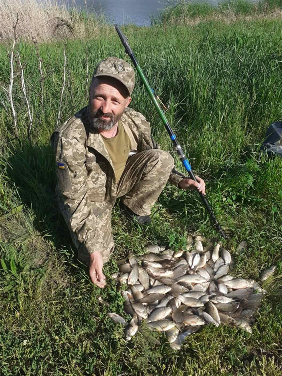 Ігор навіть на передовій умудрявся виявляти свій рибальський хист