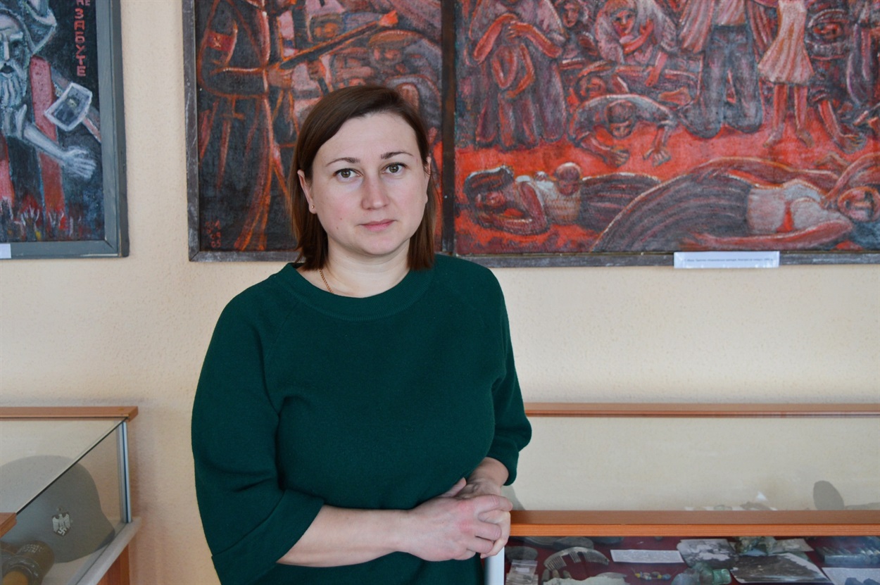 Катерина Онищук, наукова співробітниця Корюківського історичного музею