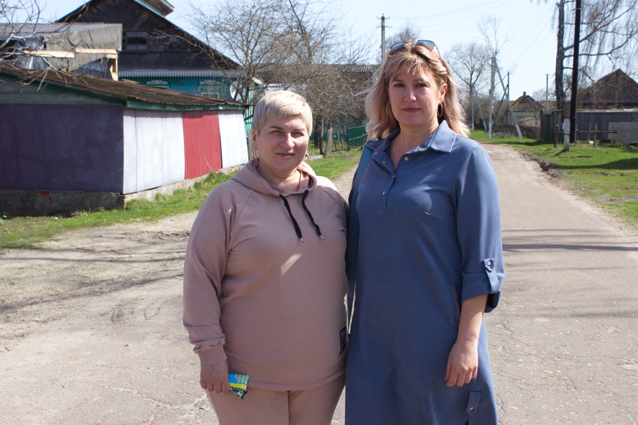 Яна Рудя (справа), Ірина Коровай