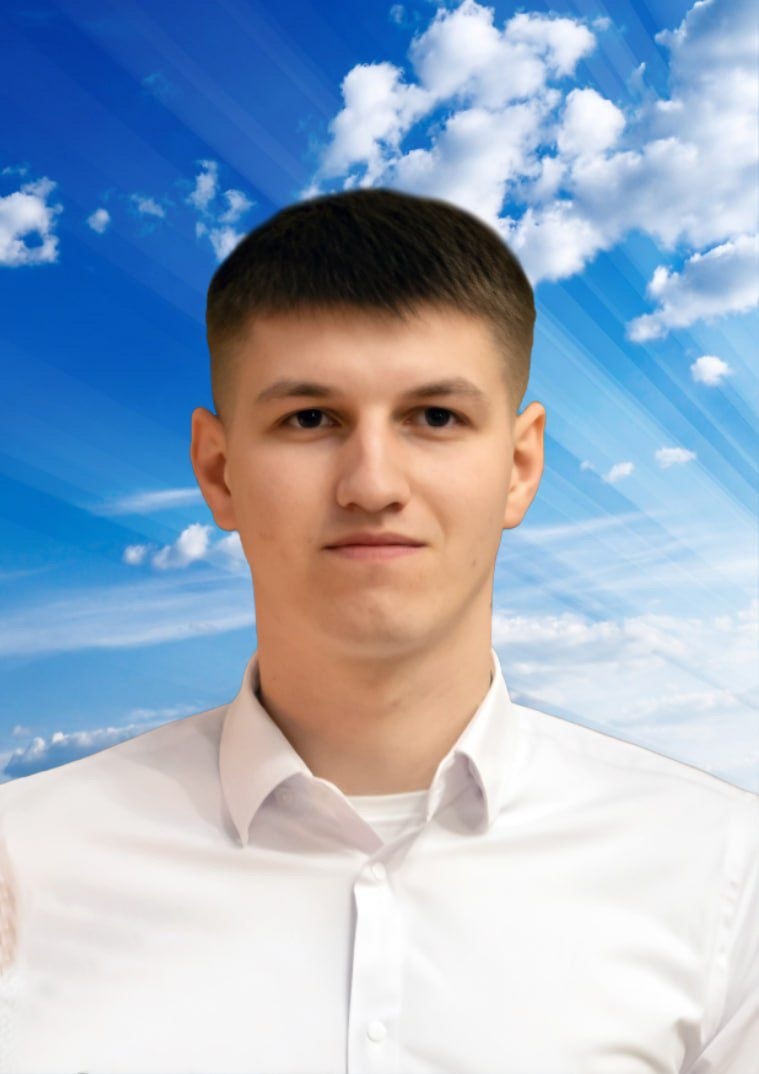 Микола Полозун у день вінчання 