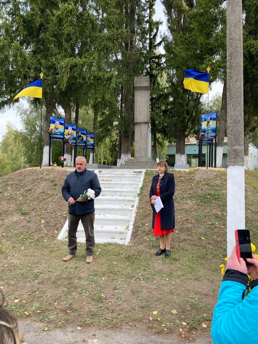 У Волосківцях та Бірківці відкрили меморіальні дошки на честь загиблих Героїв