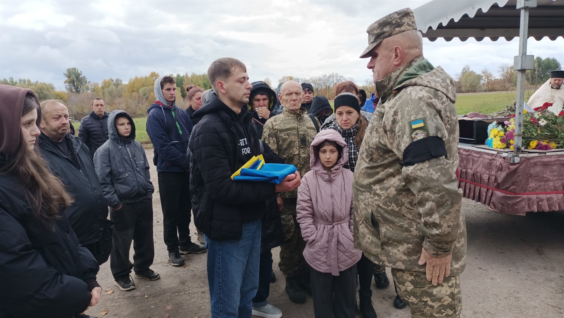 У Киселівці попрощалися з Воїном Олександром Ярошенком