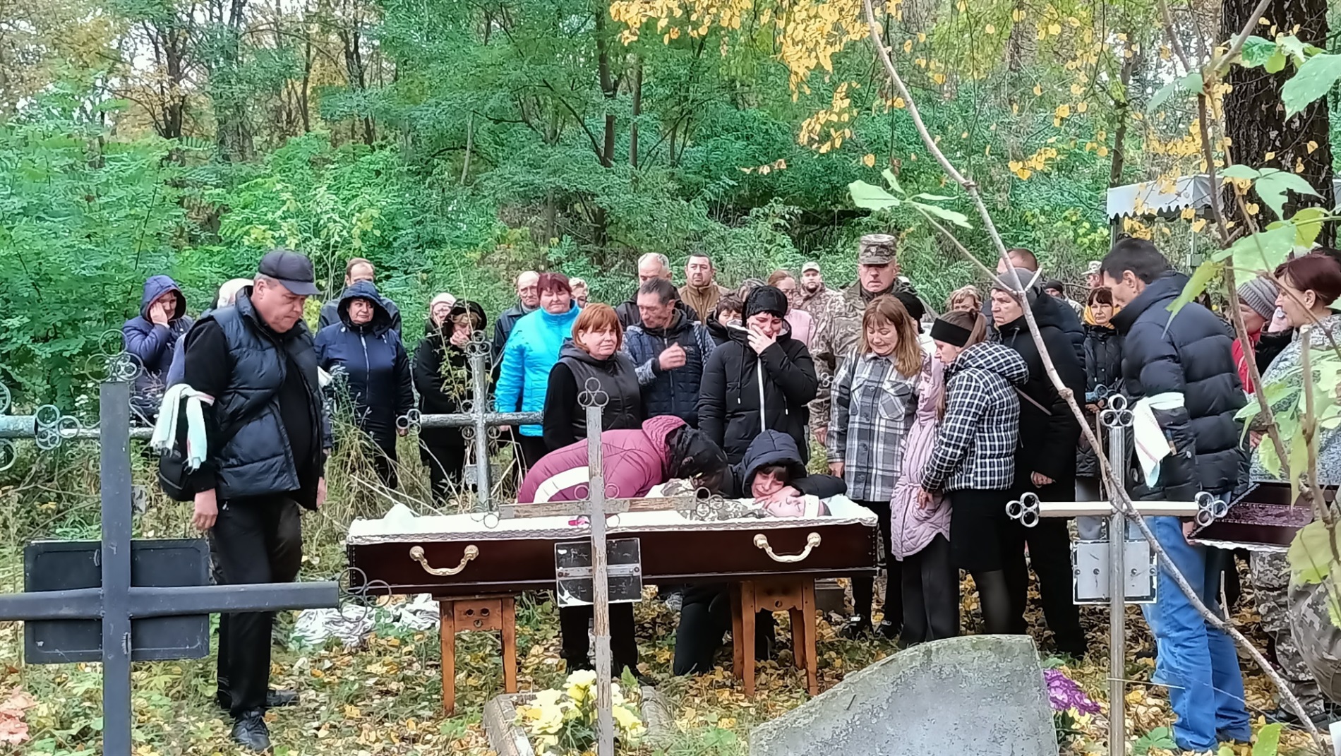 У Киселівці попрощалися з Воїном Олександром Ярошенком