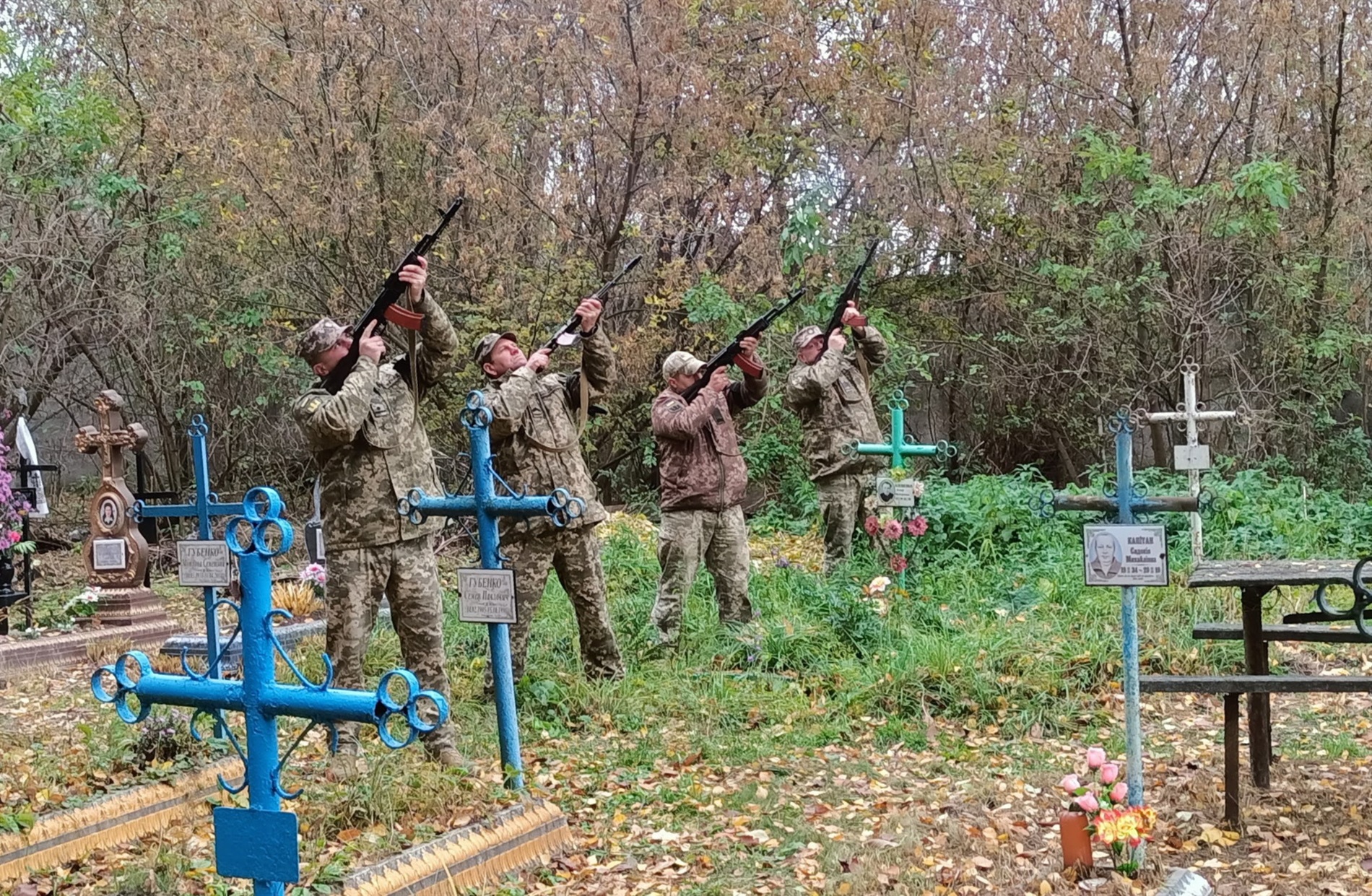 У Киселівці попрощалися з Воїном Олександром Ярошенком