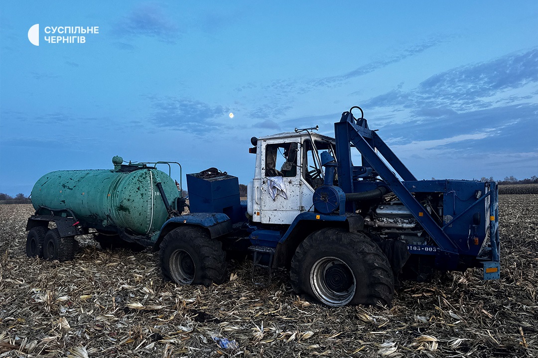 На Борзнянщині внаслідок вибуху російського дрона загинули двоє працівників агропідприємства