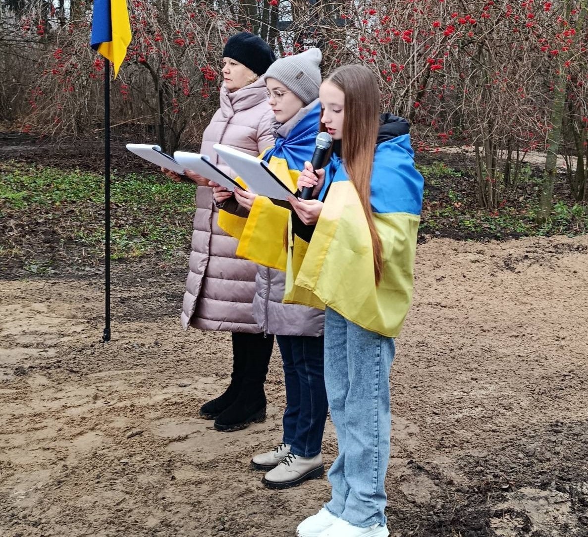 У Покровському відкрили Алею Героїв