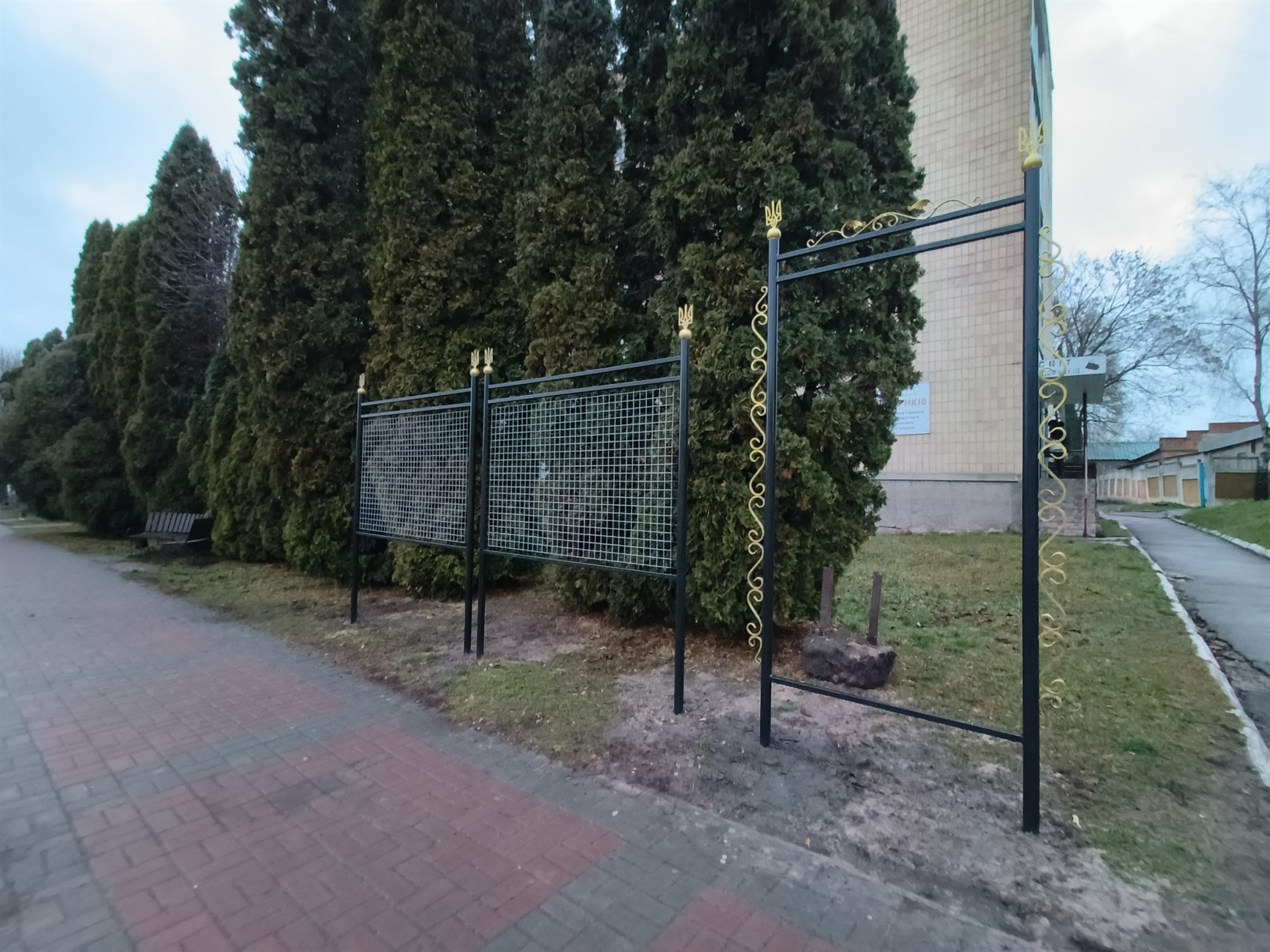 У Мені створюють Алею Надії: простір, присвячений полоненим і зниклим безвісти Захисникам