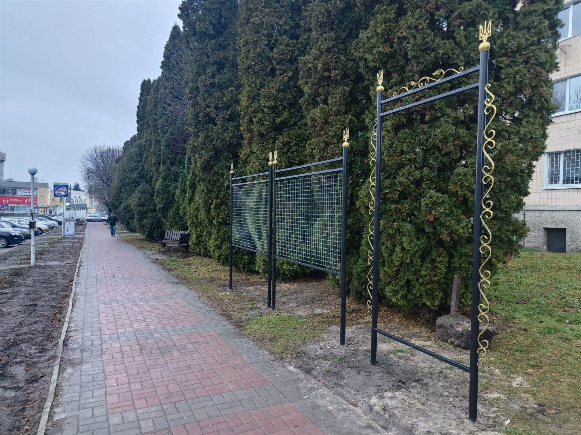 У Мені створюють Алею Надії: простір, присвячений полоненим і зниклим безвісти Захисникам