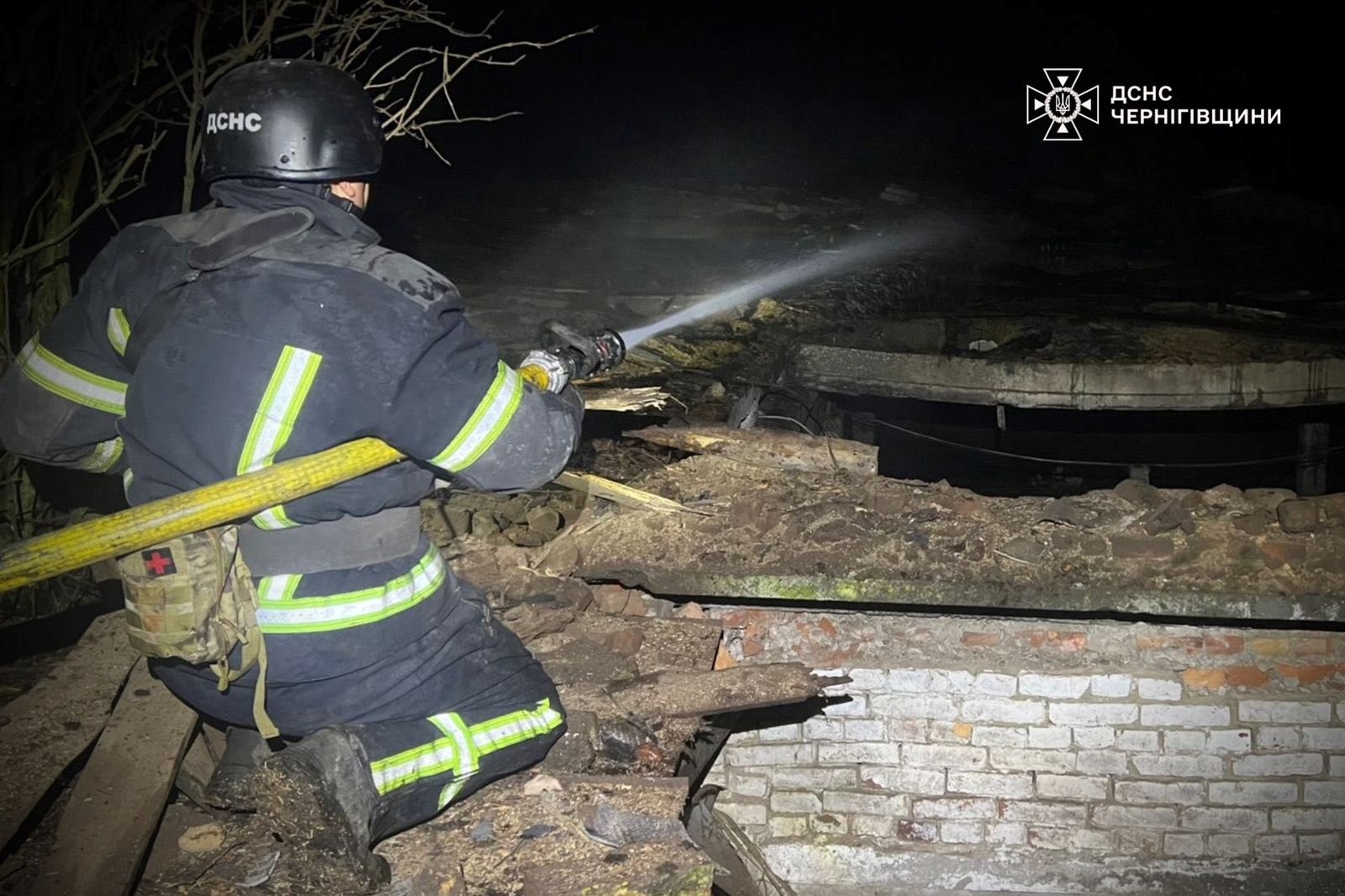 Ворожі дрони й обстріли: на Чернігівщині загинула худоба, пошкоджені ферми та житло