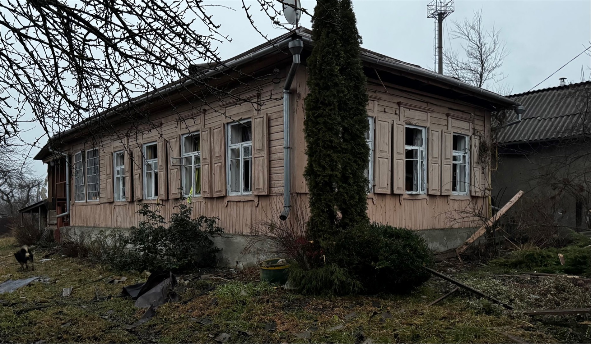 Удар «Геранів» по центру Новгорода-Сіверського: пошкоджені будинки, є постраждалий