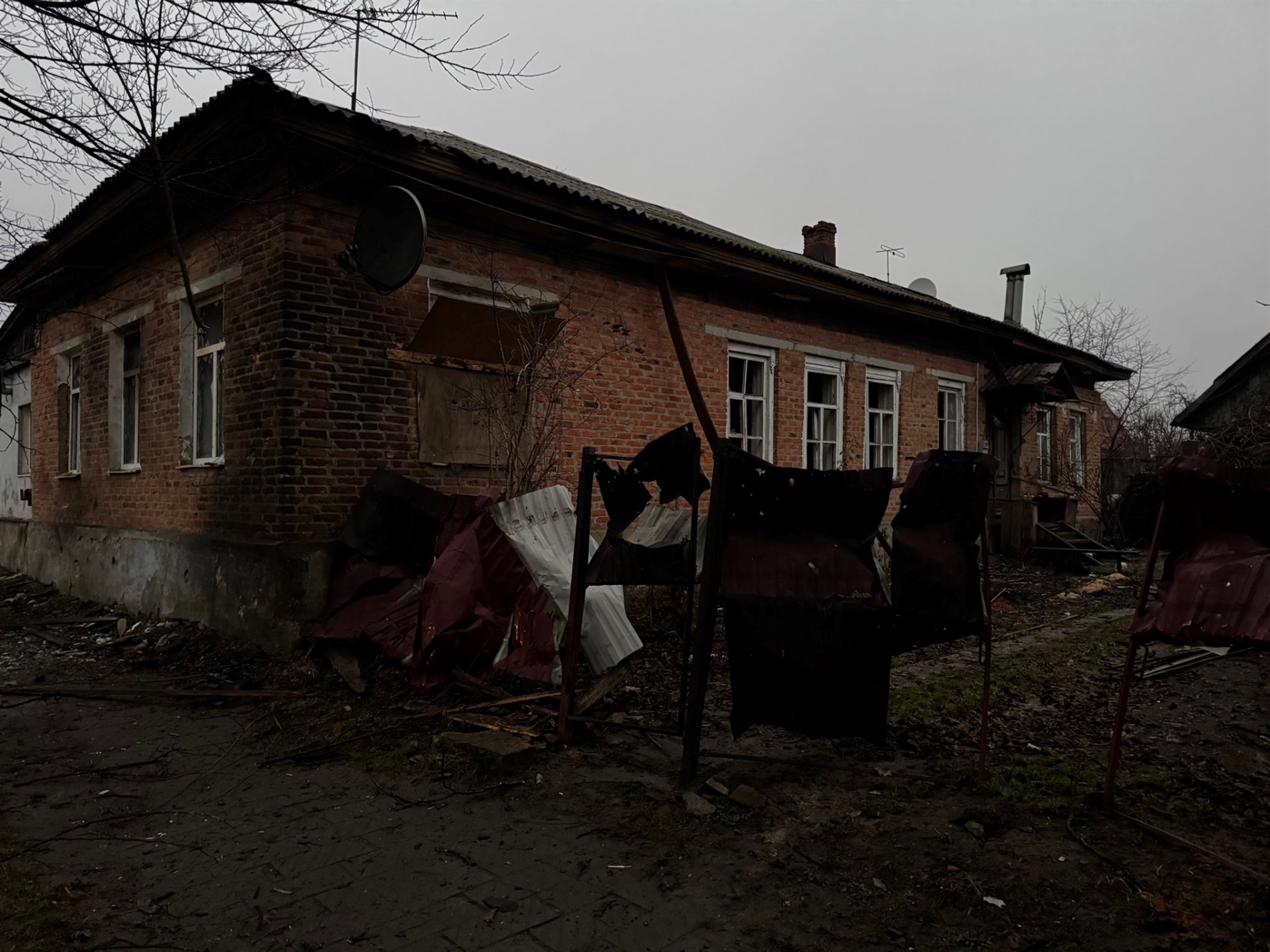 Удар «Геранів» по центру Новгорода-Сіверського: пошкоджені будинки, є постраждалий