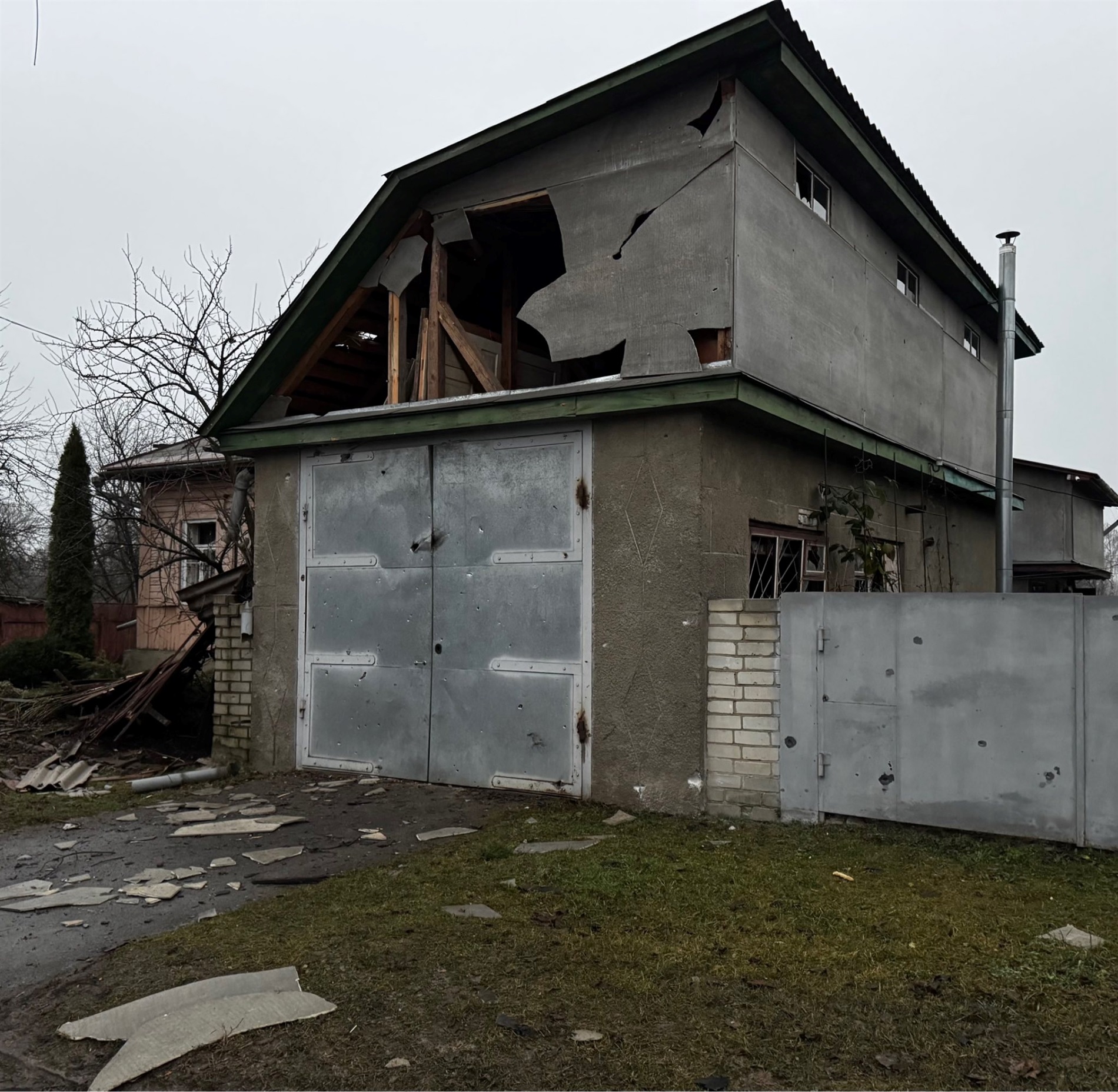 Удар «Геранів» по центру Новгорода-Сіверського: пошкоджені будинки, є постраждалий