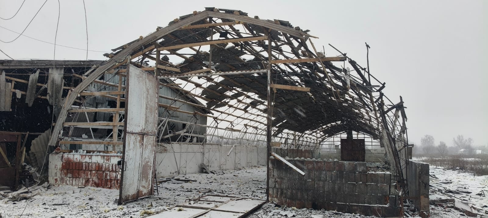 Яу у Мені шість дронів «Герань» атакували підприємство