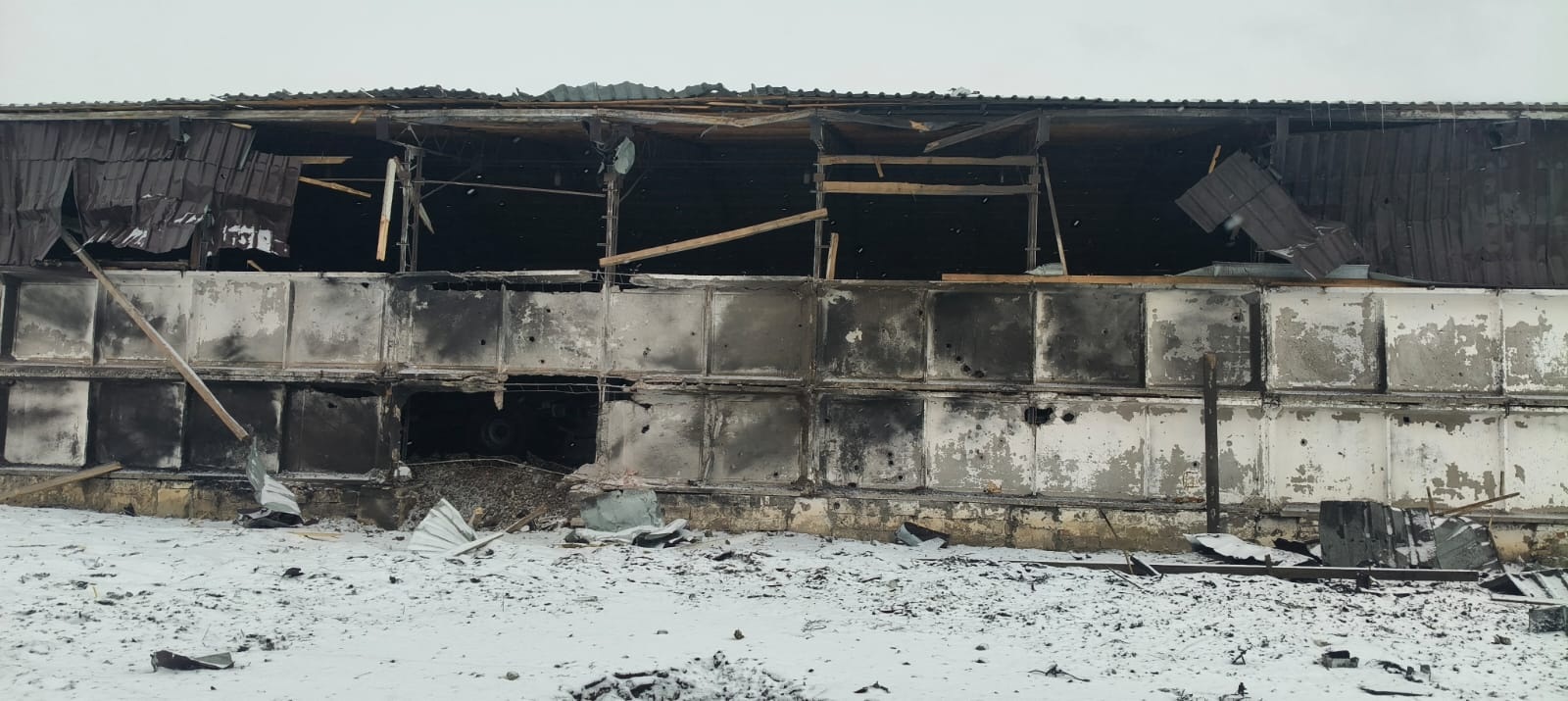 Яу у Мені шість дронів «Герань» атакували підприємство